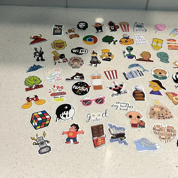 Lot #2  of verity stickers - new - Picture 3 of 5